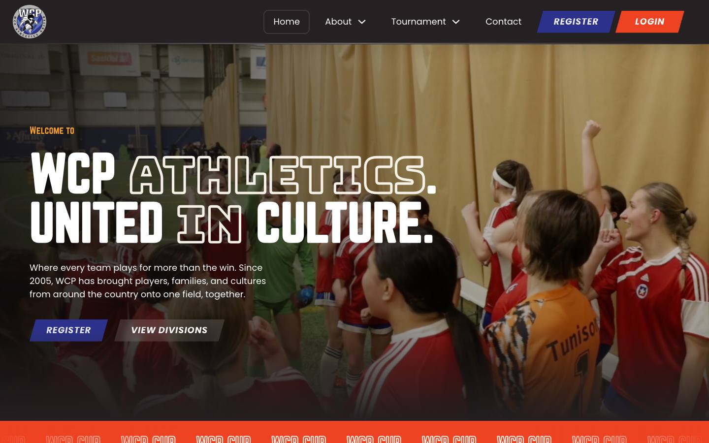WCP Athletics United website
