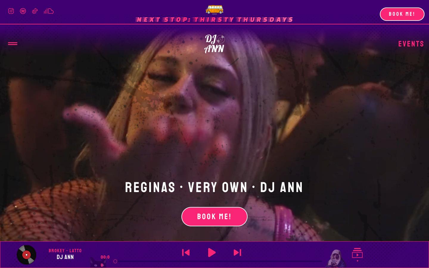 DJ Ann website