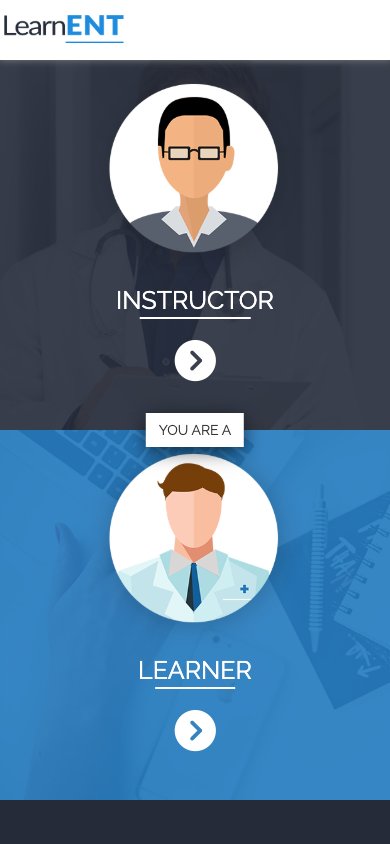 LearnENT on a phone
